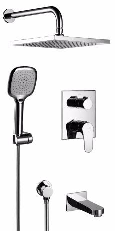 Смеситель Lemark SHIFT LM4322C для душа скрытого монтажа (встраиваемый) Смеситель Lemark SHIFT LM4322C для душа скрытого монтажа (встраиваемый)