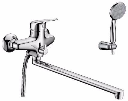 Смеситель Lemark LUNA LM4151C универсальный  Смеситель Lemark LUNA LM4151C универсальный