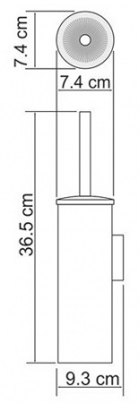 Ёрш навесной WasserKRAFT  K-1057  