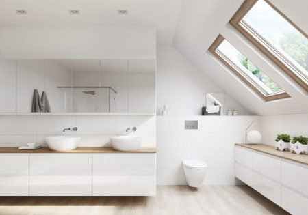 Зеркальный шкаф Cersanit MODUO SB-LS-MOD60/Wh  