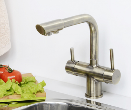 Смеситель WasserKRAFT  A8037 для кухонной мойки под фильтр