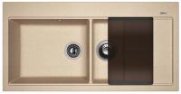 Мойка кухонная керамогранитная Florentina РОССАНА 20.335.E1000.107 100*51 см. песочный