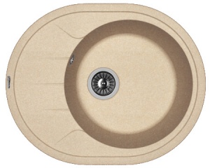 Мойка кухонная керамогранитная Florentina РОДОС 620 20.245.B0620.107 62*50 см. песочный