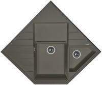 Мойка кухонная керамогранитная Florentina БОМБЕЙ 20.375.J0900.302 90*61 см. антрацит