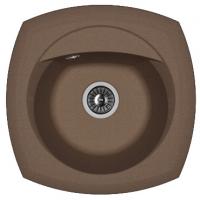 Мойка кухонная керамогранитная Florentina КОРСИКА 20.105.B0510.303 51*51 см. мокко