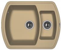 Мойка кухонная керамогранитная Florentina НИРЕ 630K 20.220.D0630.306 63*51 см. капучино