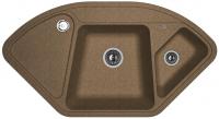 Мойка кухонная керамогранитная Florentina КАПРИ 20.185.J1060.105 100,6*57,5 см. коричневый