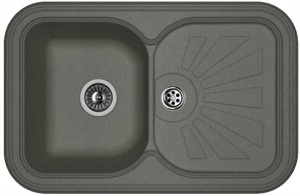 Мойка кухонная керамогранитная Florentina КРИТ 780 20.170.D0780.102 78*51 см. черный