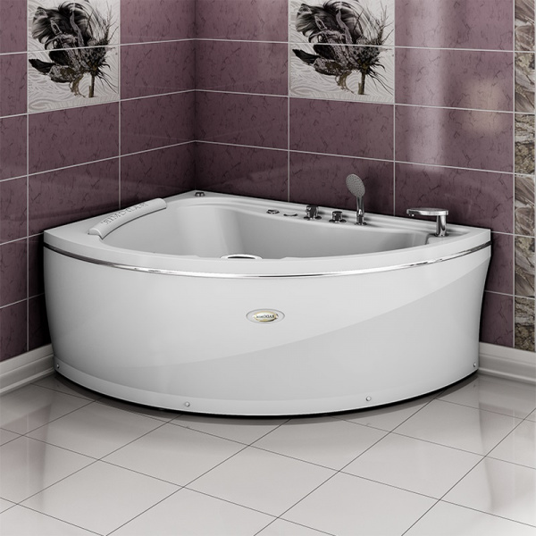 Ванна акриловая Radomir АЛЬБЕНА  168x120 см. левая 