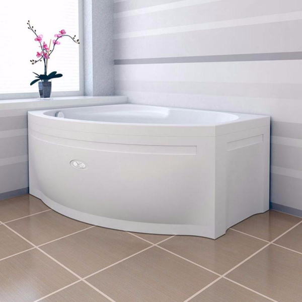 Ванна акриловая Vannesa МОНТИ  150x100 см. левая 