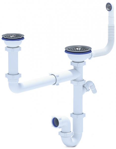 Мойка кухонная керамогранитная Florentina РОССАНА 20.335.E1000.302 100*51 см. антрацит