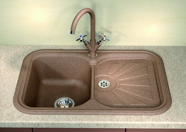 Мойка кухонная керамогранитная Florentina КРИТ 780 20.170.D0780.302 78*51 см. антрацит