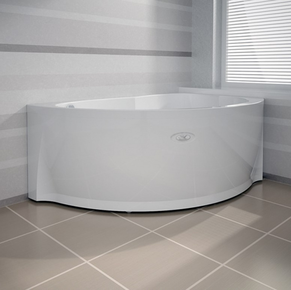 Ванна акриловая Vannesa МОДЕРНА  160x100 см. правая 